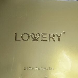 Lovery Gold 24-Piece Perfume Set